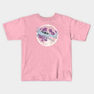 Cirrus SR22 Purple Moonlight Kids T-Shirt